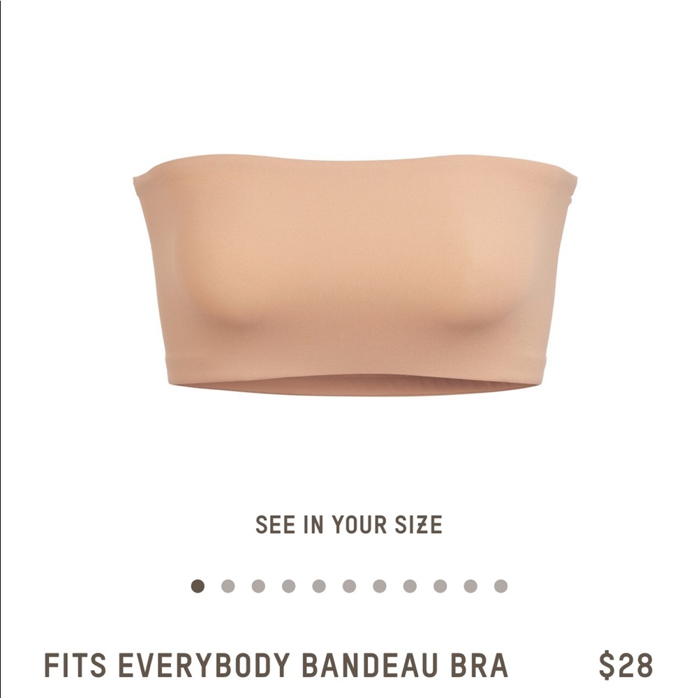 Fits Everybody Bandeau Bra by Skims